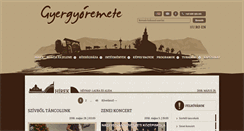 Desktop Screenshot of gyergyoremete.ro
